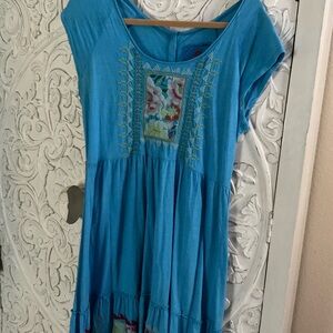Johnny Was dress large excellent condition